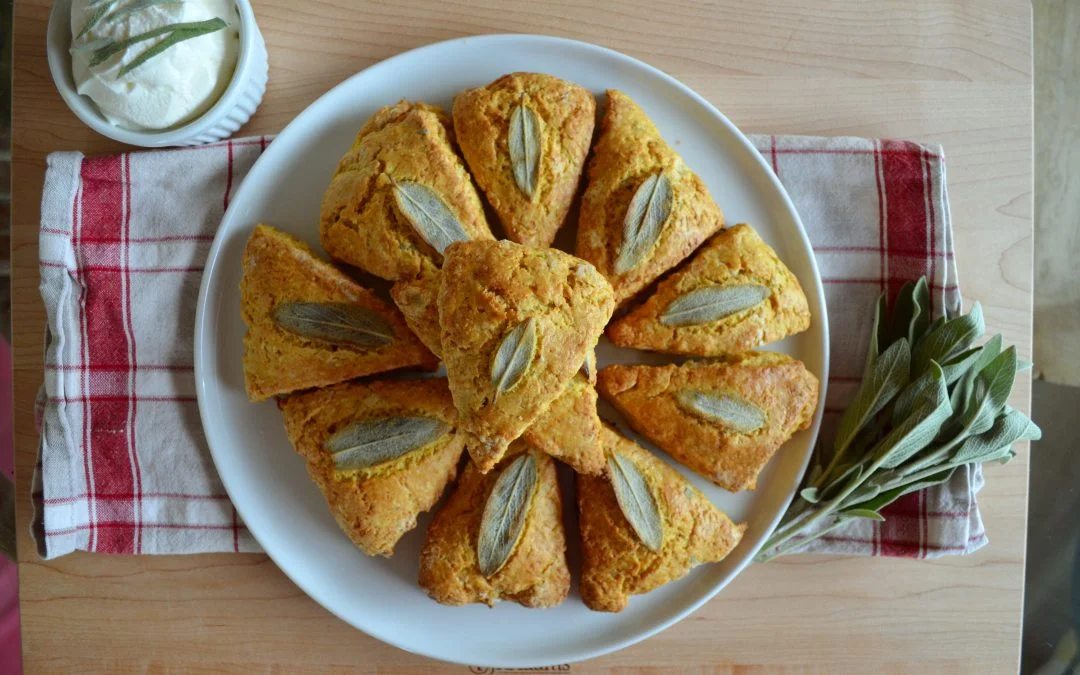 Butternut Sage Scones