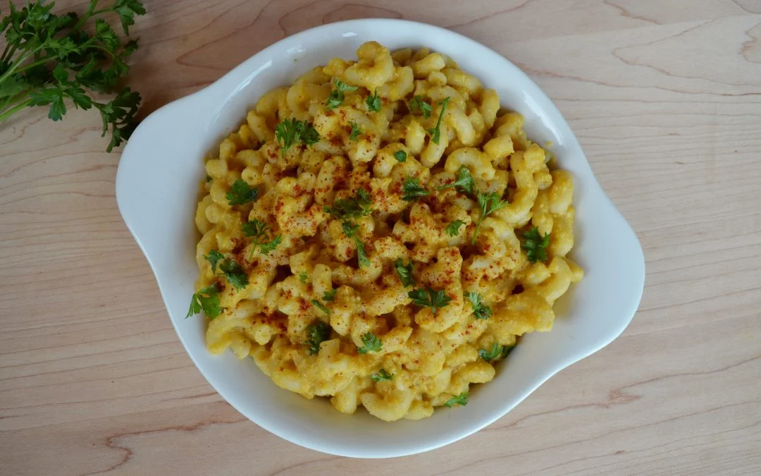 Vegan Butternut Mac N Cheese