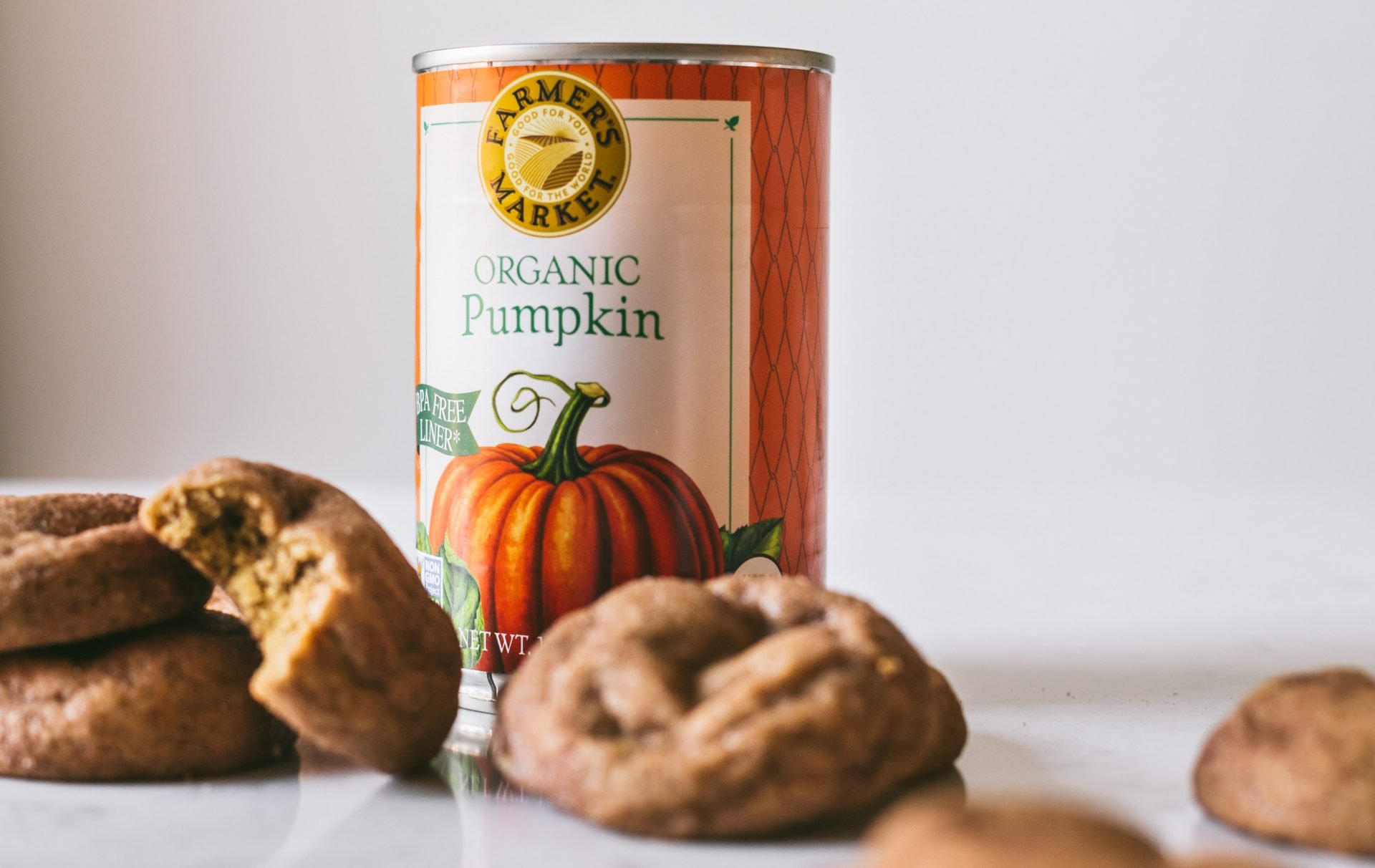 Pumpkin Snickerdoodle Cookies | Farmer's Market Foods