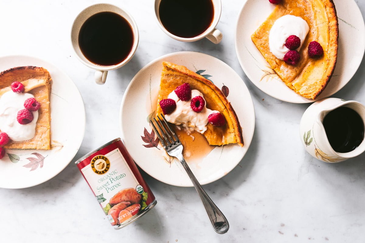 Sweet Potato Dutch Baby | Farmer's Market Foods