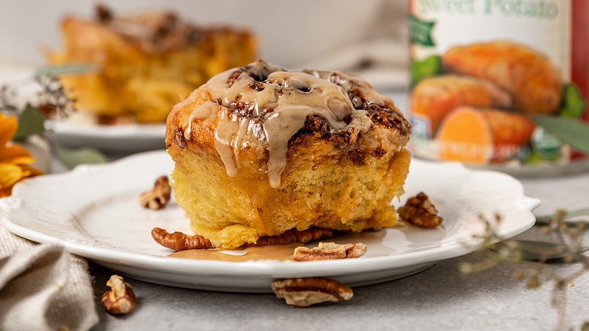 Sweet Potato Pecan Rolls | Farmer's Market Foods