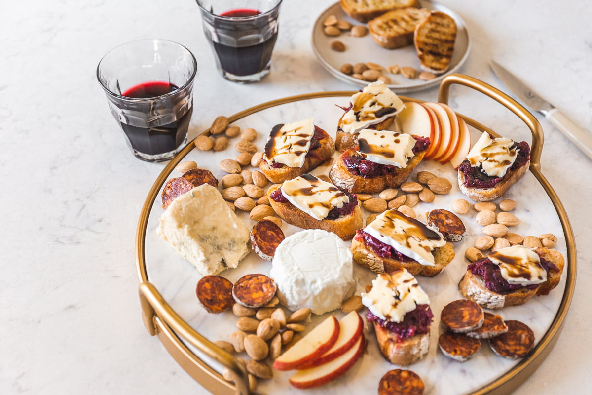 Cranberry Brie Canapes | Farmer's Market Foods