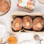 Sweet Potato Bronuts With Spiced Maple Tahini Filling