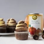 Pumpkin Chocolate Twist Cupcakes Farmer's Market Organic Pumpkin Pie Mix