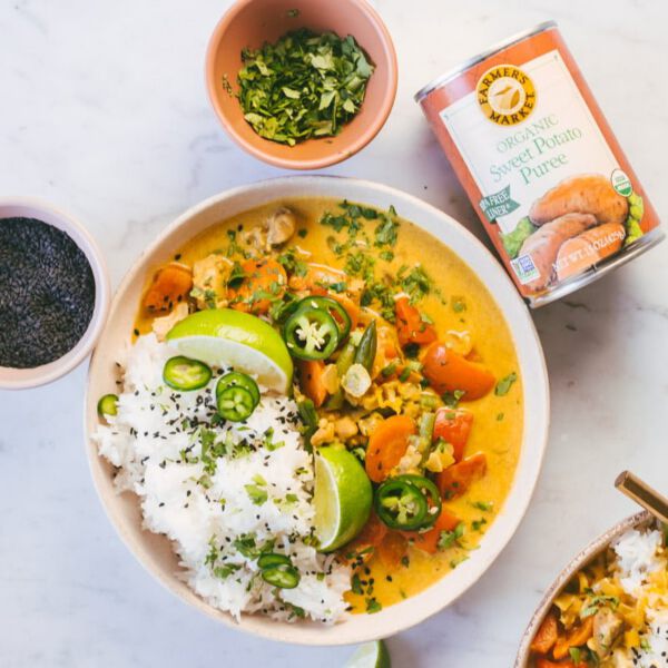 Sweet Potato Chicken Curry