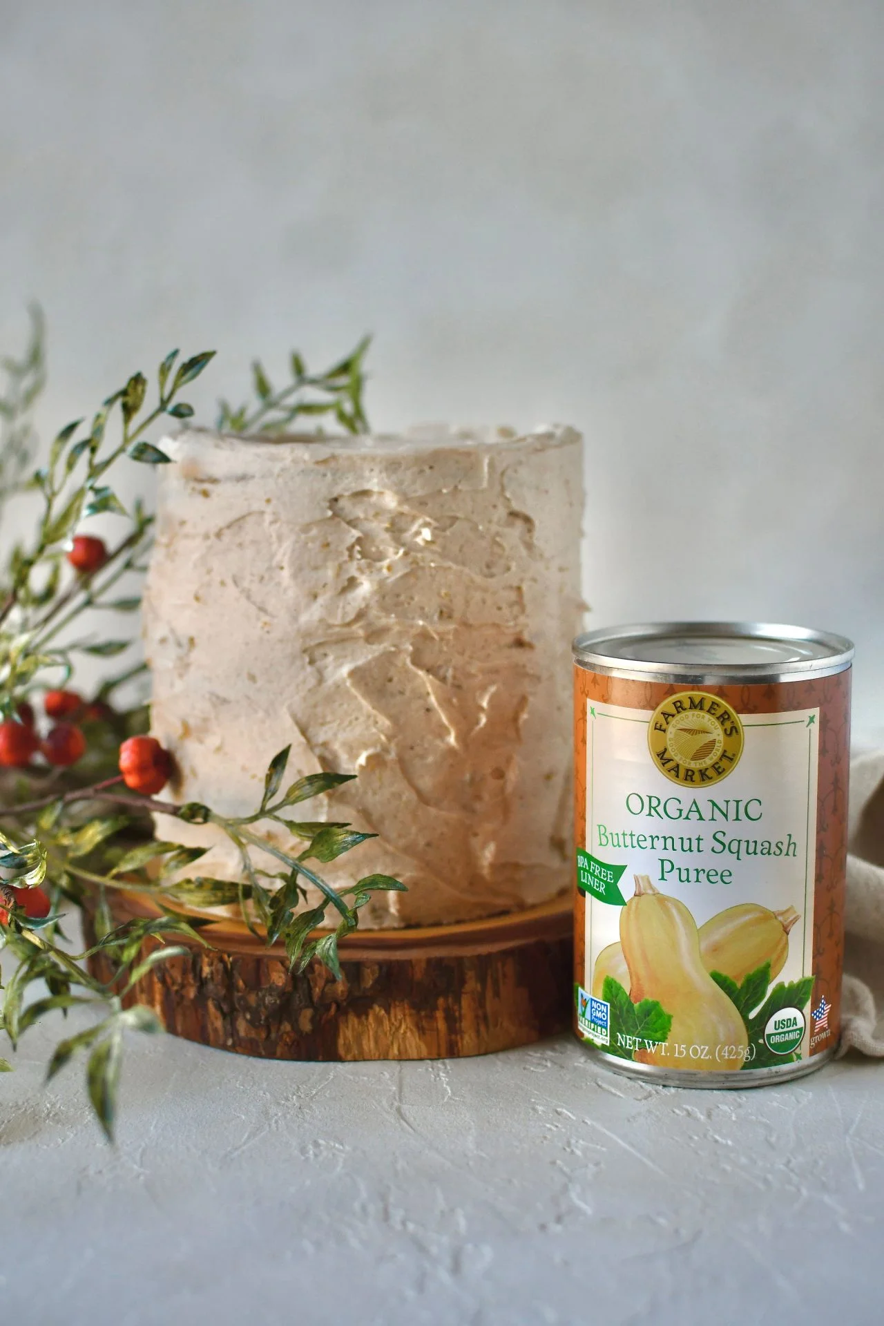 organic butternut squash puree