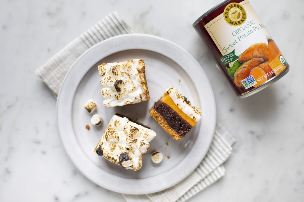 Sweet Potato Pie Brownies Farmer's Market