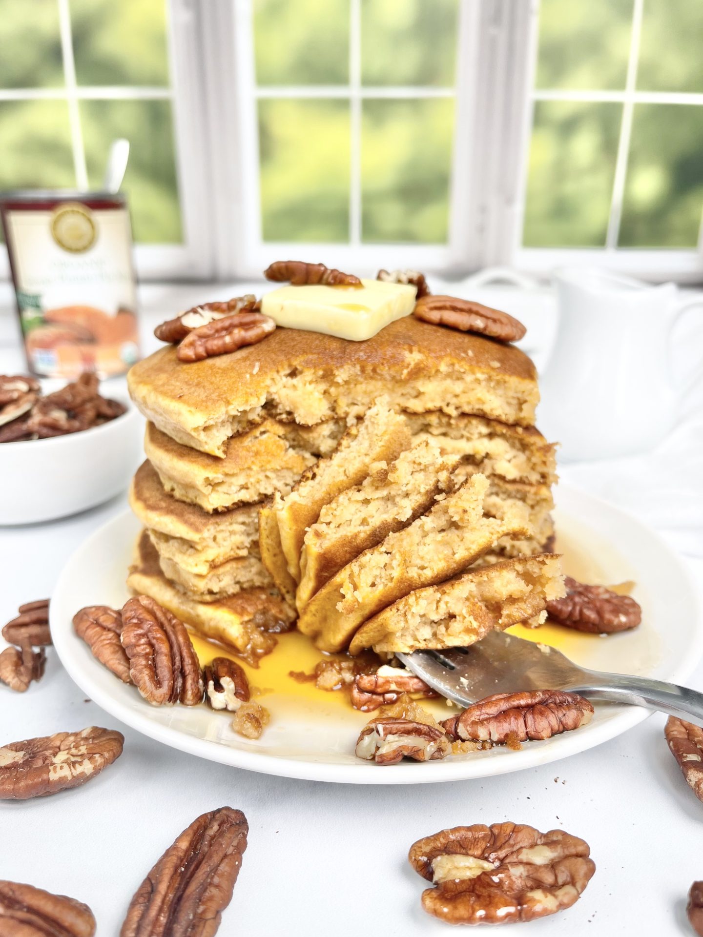 Sweet Potato Pie Pancakes | Farmer's Market Foods