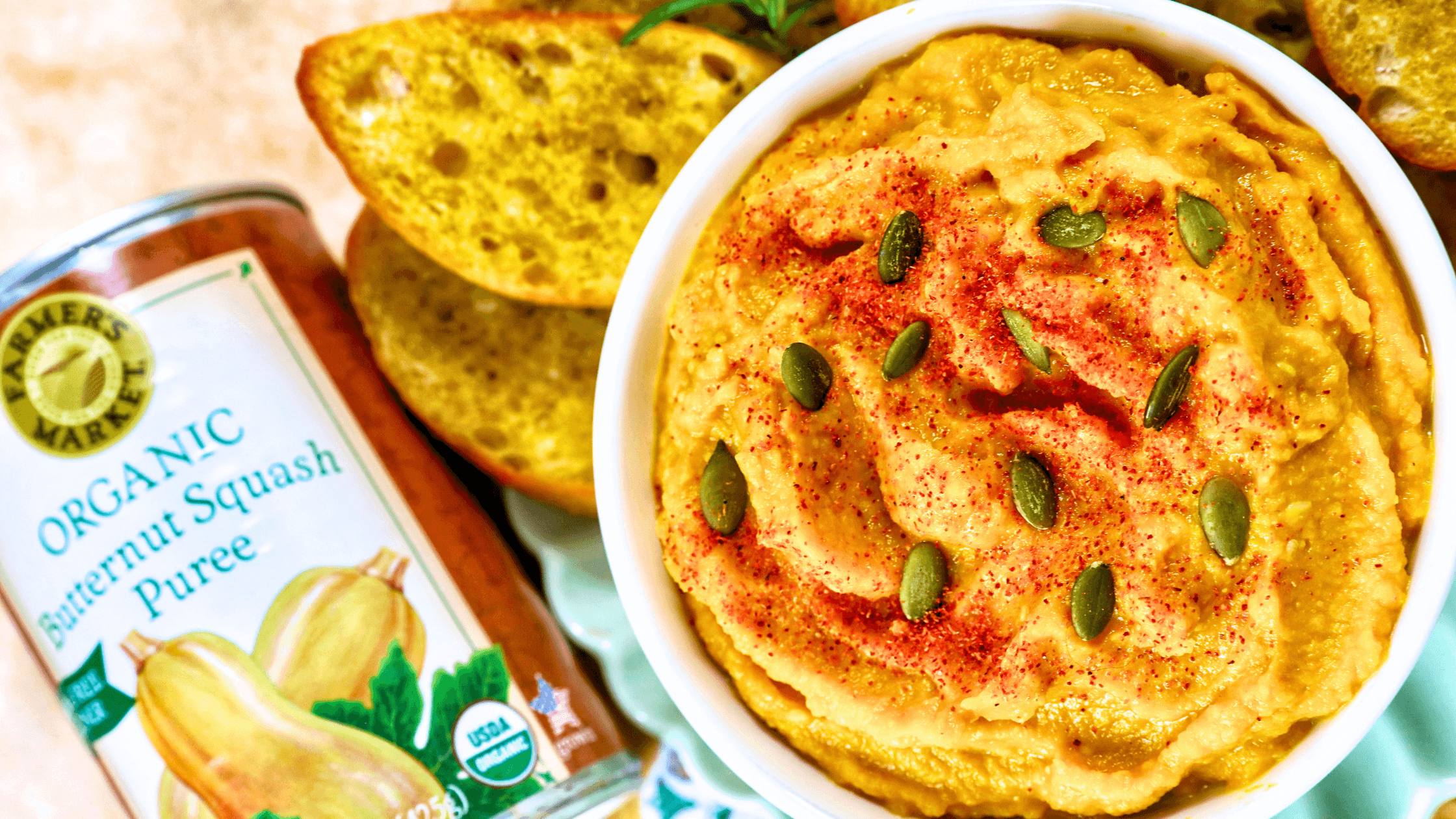Roasted Garlic and Butternut Squash Dip | Farmer's Market Foods