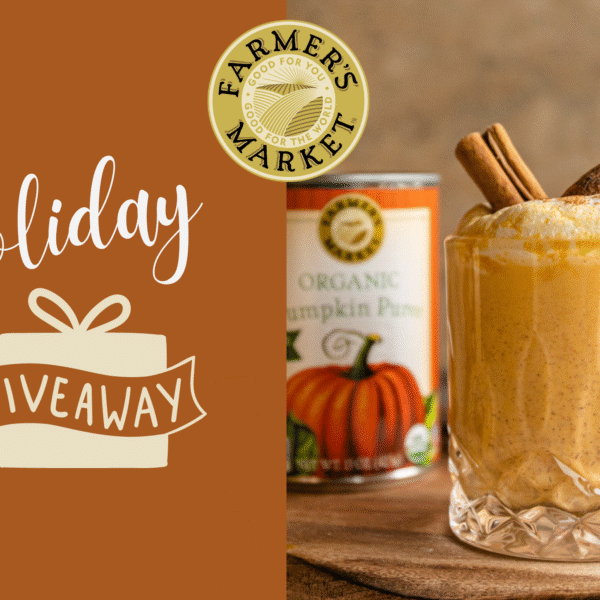 September holiday giveaway for Farmer's Market Foods