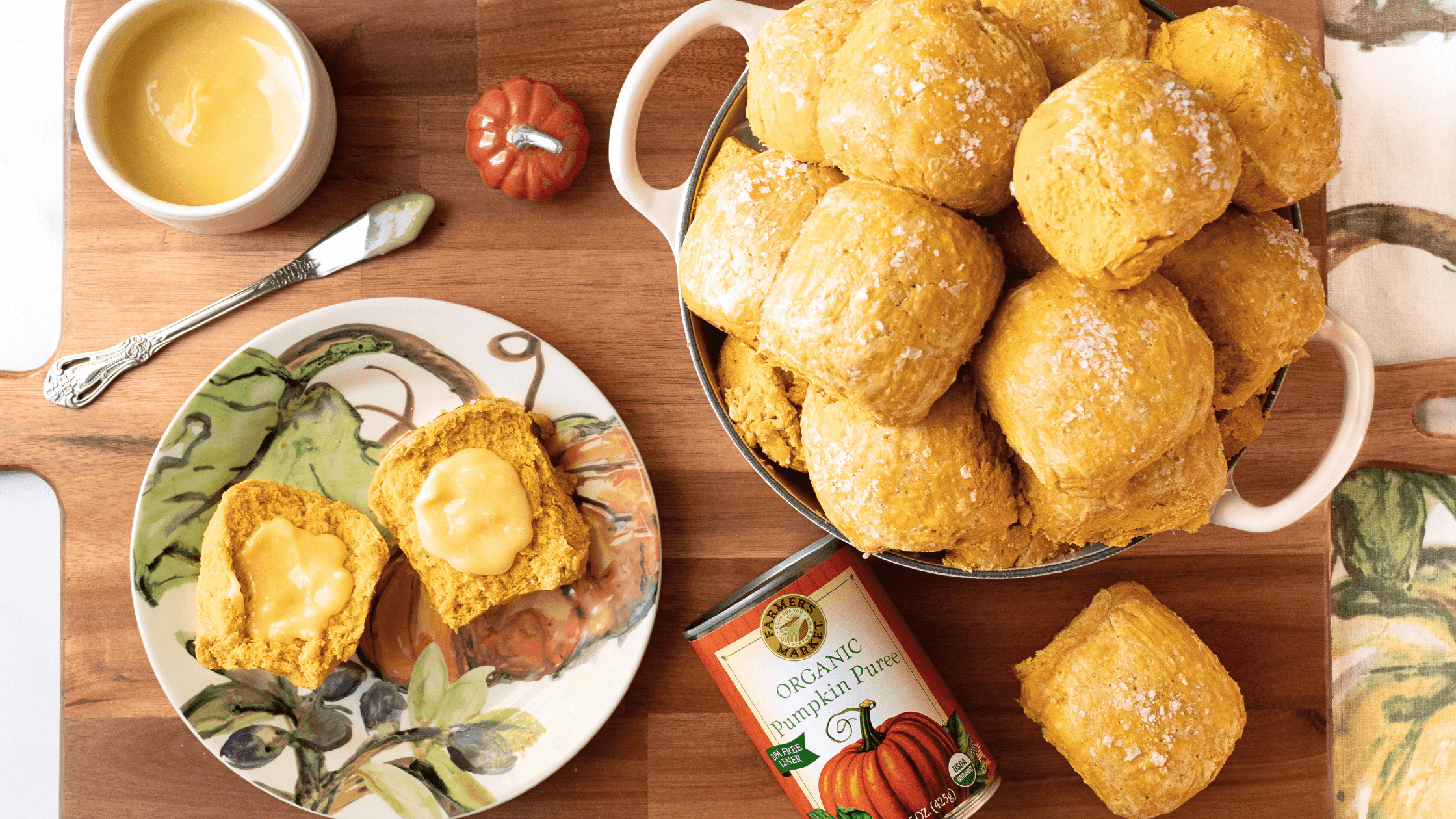 Gluten-Free Pumpkin Dinner Rolls | Farmer's Market Foods