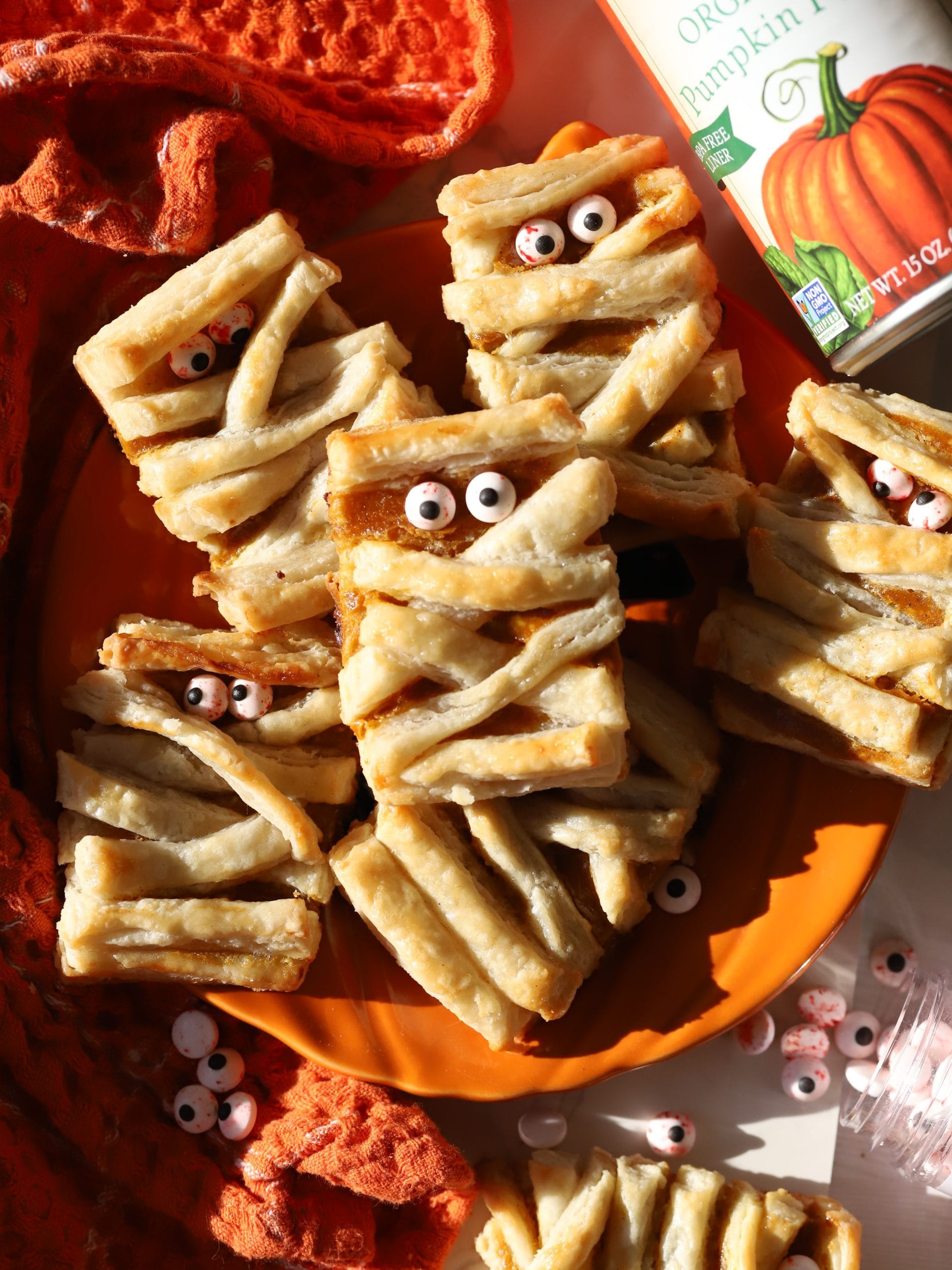 Pumpkin Mummy Hand Pies | Farmer's Market Foods