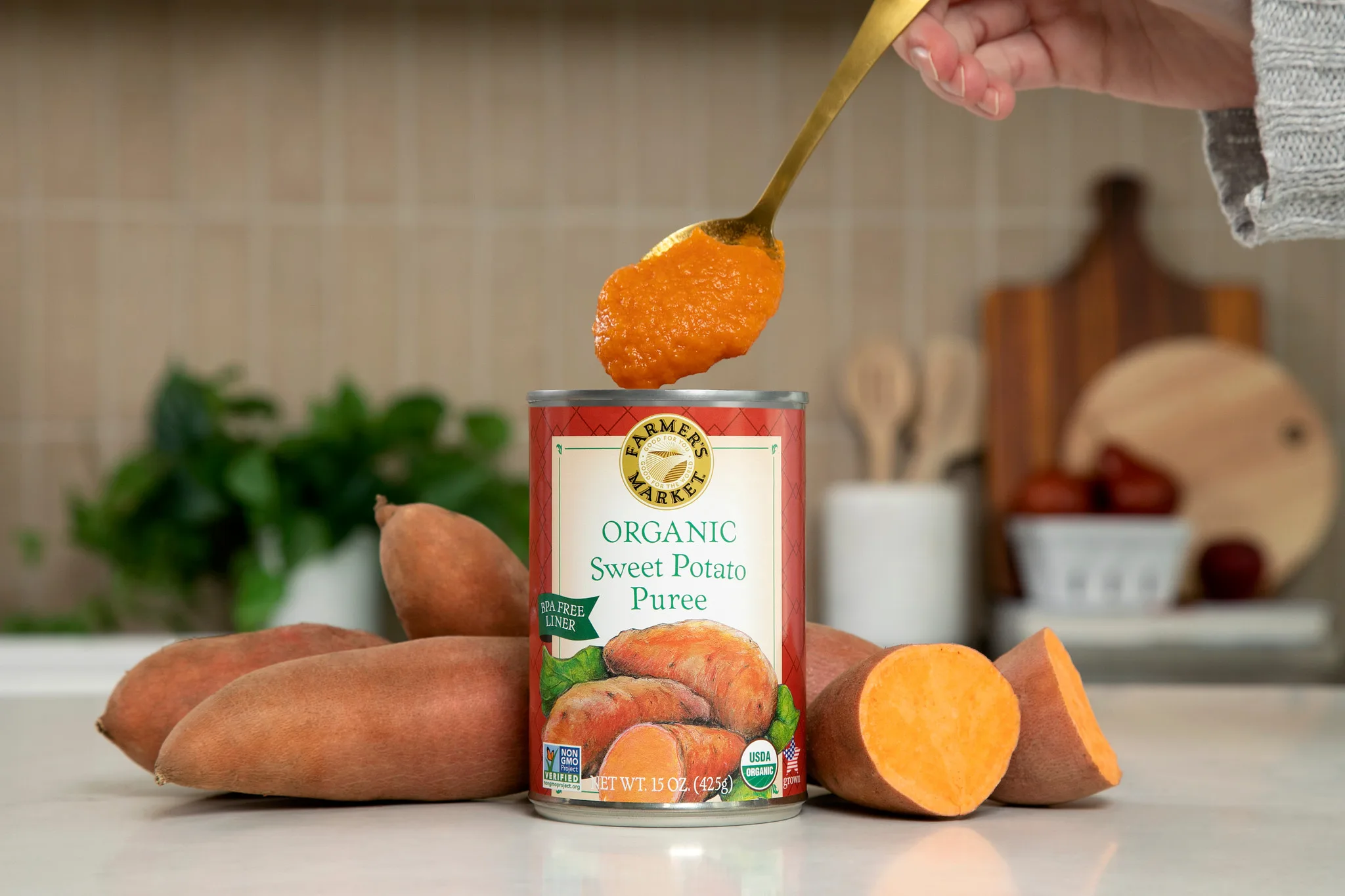 Organic Sweet Potato Puree - Image 2