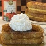 a picture of stuffed pumpkin french toast